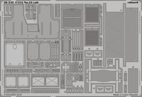 Eduard Details 1/35 Armor- C15A No13 Cab for IBG