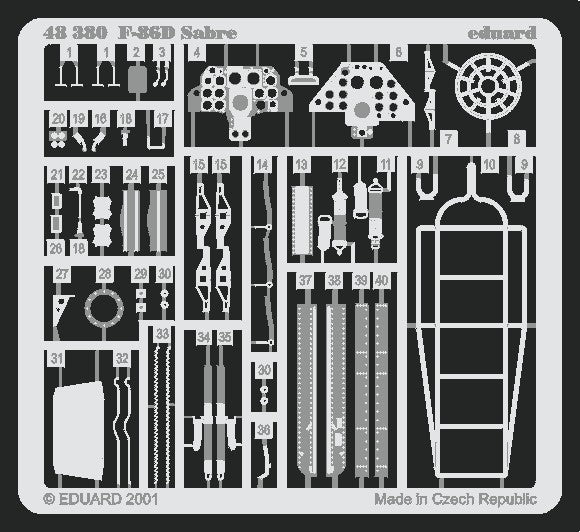 Eduard Details 1/48 Aircraft- F86D for RMX