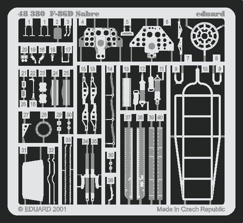 Eduard Details 1/48 Aircraft- F86D for RMX