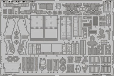 Eduard Details 1/48 Aircraft- CF5A/CF116 Exterior for KIN