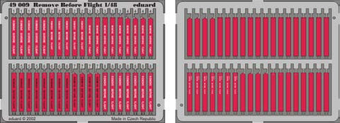 Eduard Details 1/48 Aircraft- Remove Before Flight (Painted)