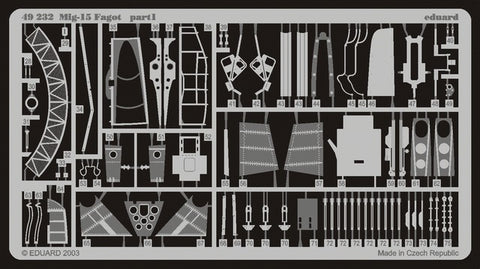 Eduard Details 1/48 Aircraft- Mig 15 Fagot for TSM (Painted)