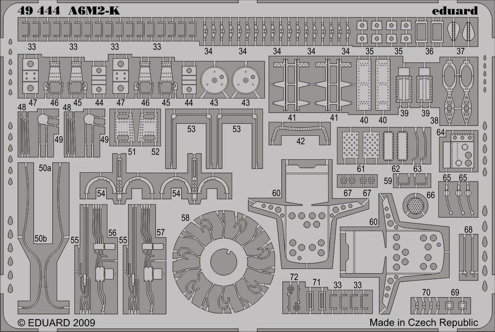 Eduard Details 1/48 Aircraft- A6M2K for HSG (Painted Self Adhesive)