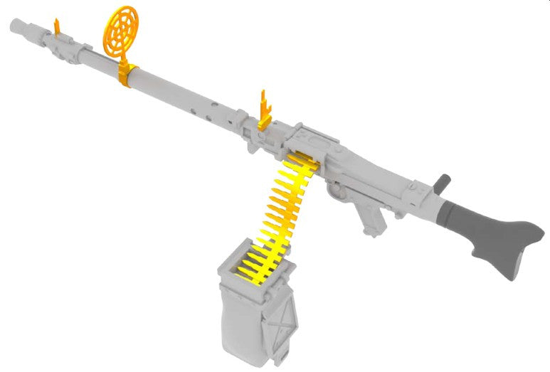 Eduard Details 1/35 Armor- MG 34 Gun (Photo-Etch & Resin)
