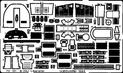 Eduard Details 1/72 Aircraft- B24J Liberator for ACY