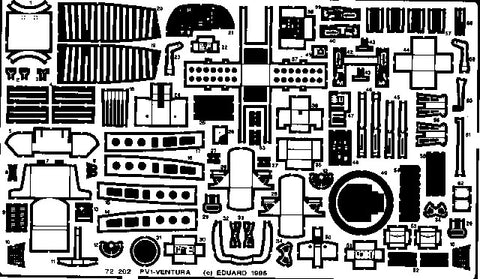 Eduard Details 1/72 Aircraft- PV1 Ventura for ACY