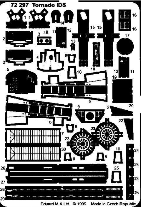 Eduard Details 1/72 Aircraft- Tornado IDS for RVL