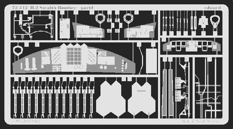 Eduard Details 1/72 Aircraft- B2 Stealth for TES