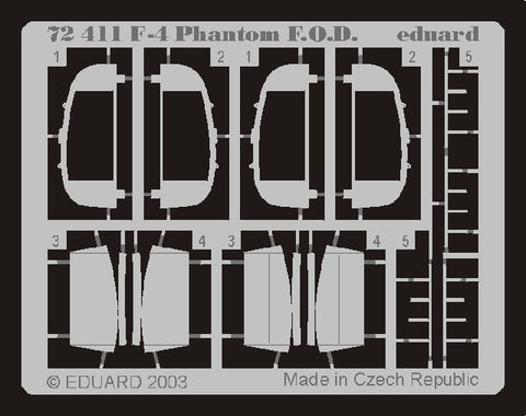 Eduard Details 1/72 Aircraft- F4 F.O.D. for HSG