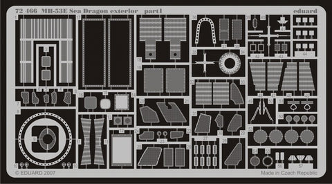 Eduard Details 1/72 Aircraft- MH53E Sea Dragon Exterior for ITA