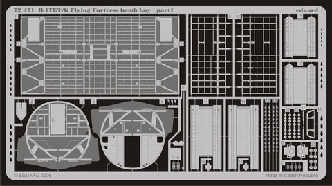 Eduard Details 1/72 Aircraft- B17E/F/G Flying Fortress Bomb Bay for ACY