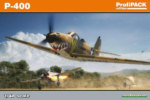 Eduard Aircraft 1/48 P400 Aircraft Profi-Pack Kit