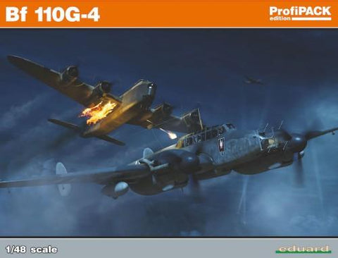 Eduard Aircraft 1/48 Bf110G4 German Night Fighter Profi-Pack Kit