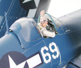 Tamiya Aircraft 1/48 F4U1D Corsair w/Moto Tug Kit