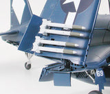 Tamiya Aircraft 1/48 F4U1D Corsair w/Moto Tug Kit