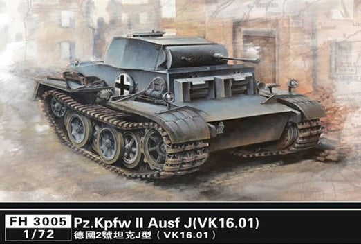 Flyhawk Models Military 1/72 PzKpfw I Ausf J (VK16.01) Tank Kit