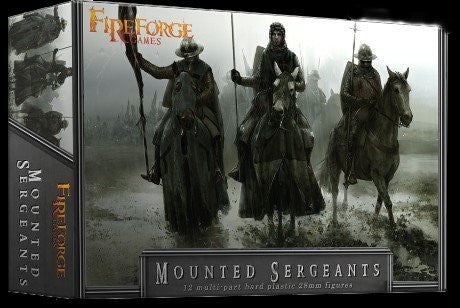 Fireforge Games 28mm Mounted Sergeants (12 Mtd) Kit