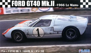 Fujimi Car Models 1/24 Ford GT40 Mk II #1 1966 LeMans Race Car Kit