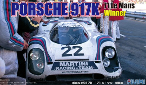 Fujimi Car Models 1/24 Porsche 917K Martini 1971 LeMans Winner Race Car