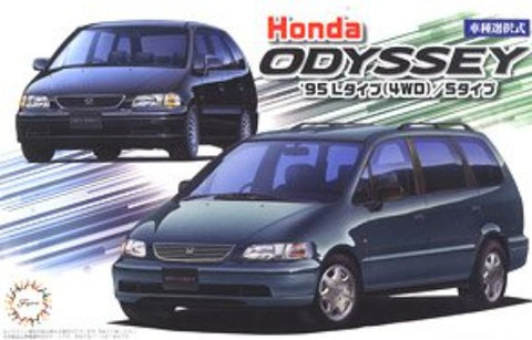 Fujimi Car Models 1/24 1995 Honda Odyssey L Type 4WD/S Type 4-Dr Mini Van Kit