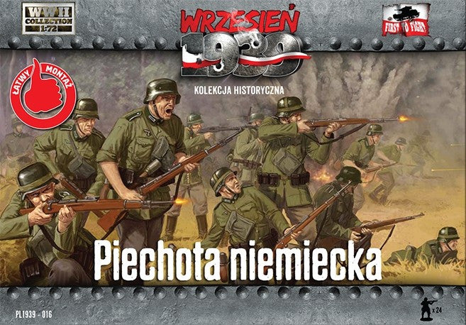 First To Fight 1/72 WWII German Infantry 1939 (24) Kit