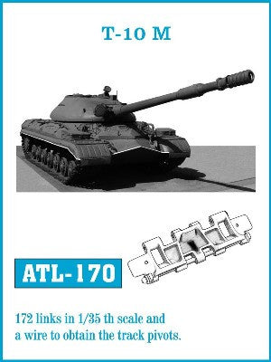 Friulmodel Military 1/35 T10M Track Set (172 Links)