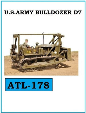 Friulmodel Military 1/35 US Military Bulldoze D7 Track Set (72 Links)