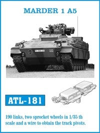 Friulmodel Military 1/35 Marder 1A5 Track Set (190 Links)