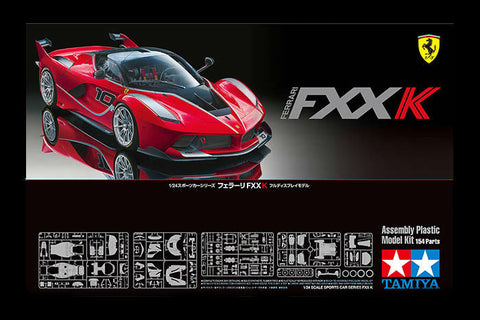 Tamiya Model Cars 1/24 Ferrari FXX-K Hybrid Sports Car Kit