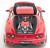 Tamiya Model Cars 1/24 Ferrari 360 Modena Car Kit (Molded in Red)