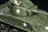 Tamiya Military 1/48 US M4A3E8 Sherman Easy Eight Medium Tank (New Tool) Kit