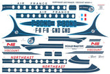 Glencoe Aircraft 1/96 Vickers Viscount 708 Airliner w/Air France & Northeast Airlines Markings Kit