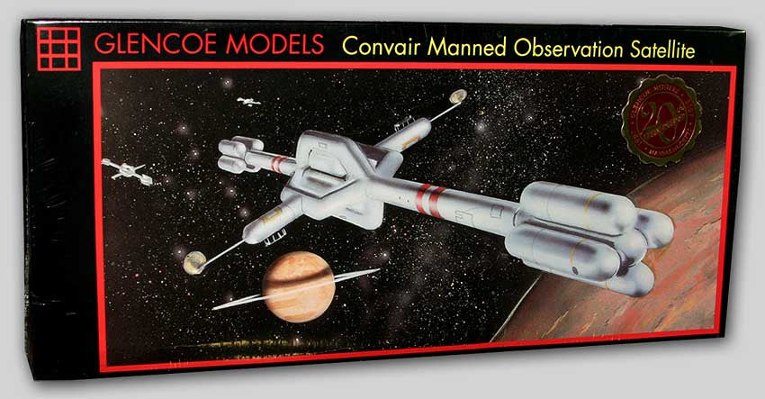 Glencoe Space 1/200 Convair Manned Observation Satellite Kit