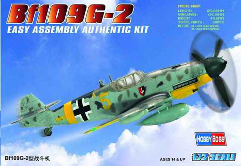 Hobby Boss Aircraft  1/72 Bf-109G-2 Messerschmitt Kit