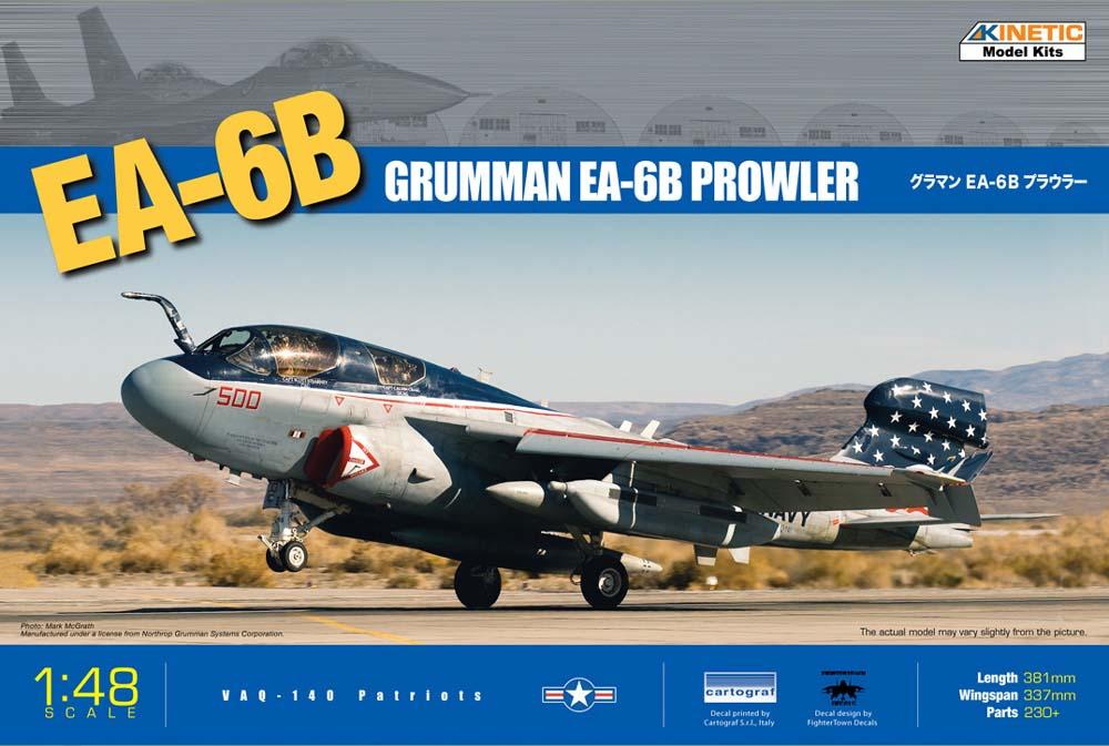 Kinetic Aircraft 1/48 EA-6B Prowler Kit