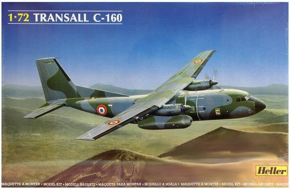 Heller Aircraft 1/72 C160 Transall Cargo Aircraft Kit