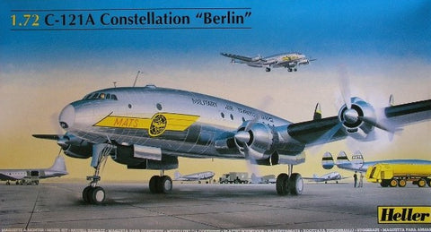 Heller Aircraft 1/72 C121A Constellation Berlin Aircraft Kit