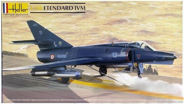 Heller Aircraft 1/48 Etendard IV M Fighter Kit