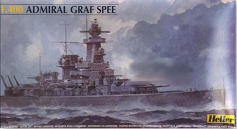 Heller Ships 1/400 Admiral Graf Spee German Battleship Kit