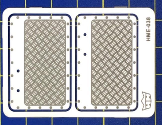 Highlight Model Studio 1/24-1/25 VW Beetle Interior Aluminum Door Panels for TAM