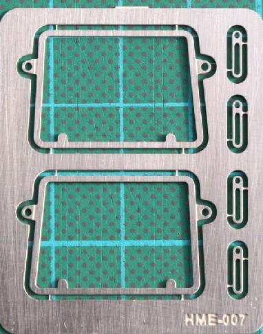 Highlight Model Studio 1/24-1/25 VW Type 2 Safari Style Windshield Frames (2) for HSG