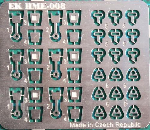 Highlight Model Studio 1/24-1/25 Safety Belt Locks Set (2 Styles)