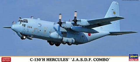 Hasegawa Aircraft 1/200 C130H Hercules JASDF Transport Aircraft (2 Kits) Ltd Edition