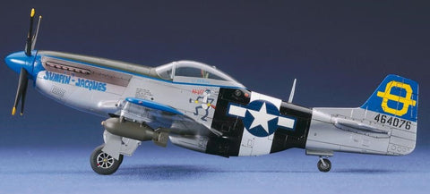 Hasegawa Aircraft 1/72 P51D Mustang USAAF Fighter Kit