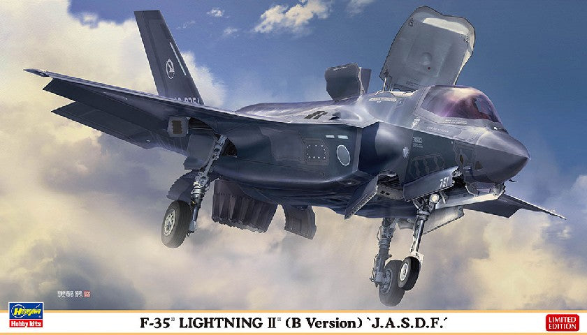 Hasegawa Aircraft 1/72 F35 Lightning II B Version JASDF Jet Fighter Ltd. Edition Kit