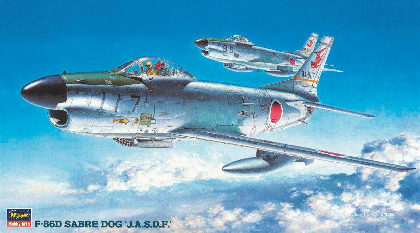 Hasegawa Aircraft 1/72 F86D Sabre JASDF Fighter (Re-Issue) Kit