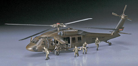 Hasegawa Aircraft 1/72 UH60A Helicopter Kit