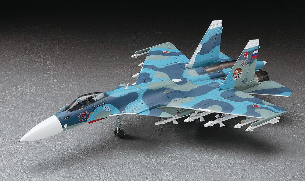 Hasegawa Aircraft 1/72 Su33 Flanker D Fighter Kit