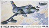 Hasegawa Aircraft 1/32 F104G/S World Starfighter Kit