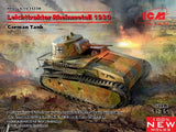 ICM Military 1/35 German Leichttraktor Rheinmetall 1930 Tank (New Tool) Kit